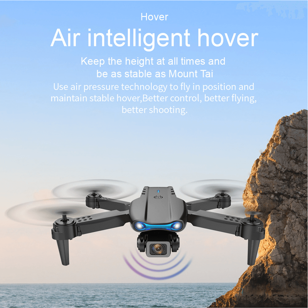 Mini Drone Dual Cámara 4k E99 Pro Wifi 2.4g Motor Brushless