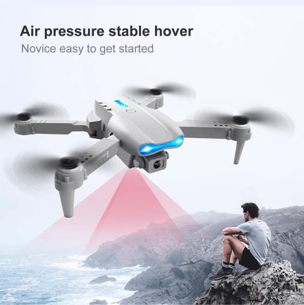 Mini Drone Dual Cámara 4k E99 Pro Wifi 2.4g Motor Brushless