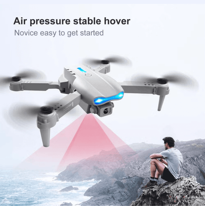 Mini Drone Dual Cámara 4k E99 Pro Wifi 2.4g Motor Brushless