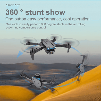 Mini Drone Dual Cámara 4k E99 Pro Wifi 2.4g Motor Brushless