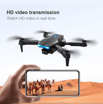 Mini Drone Dual Cámara 4k E99 Pro Wifi 2.4g Motor Brushless