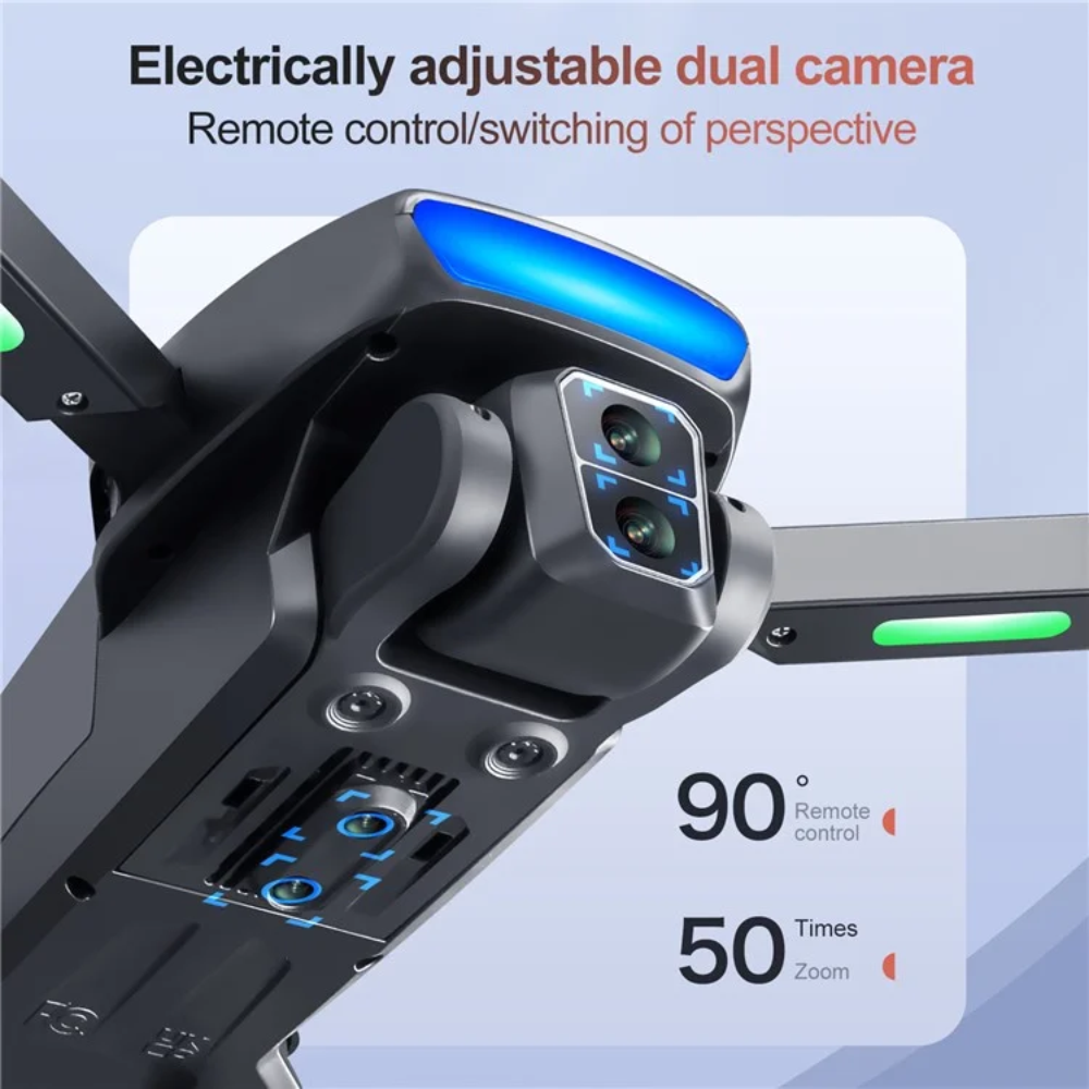 Drone Gps Dual Cámara 1080p Sensor Obstaculos Brushless S181