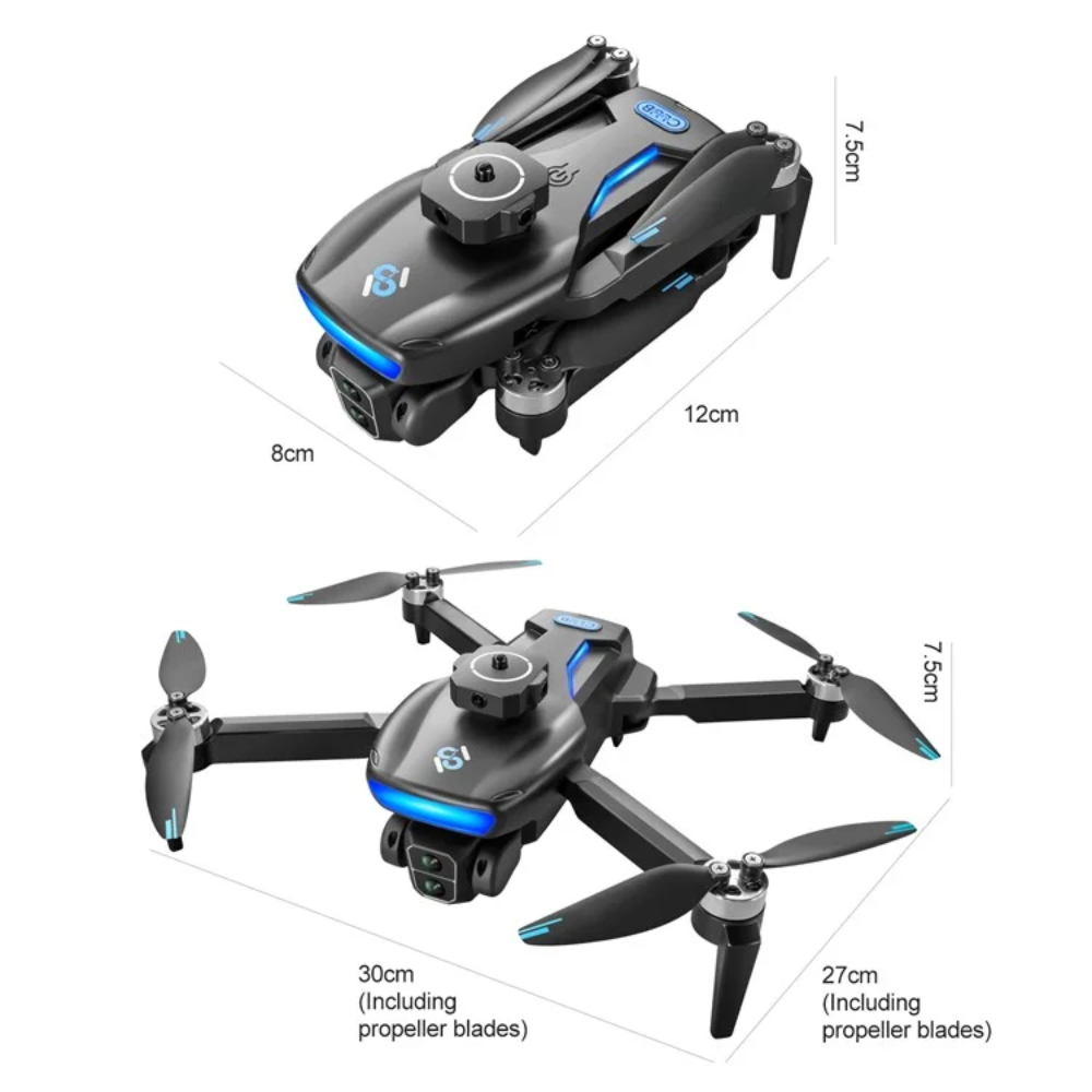 Drone Gps Dual Cámara 1080p Sensor Obstaculos Brushless S181
