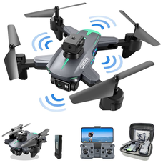 Drone Con Cámara Dual HD Wifi 2.4G Sensor De Obstáculos KY605
