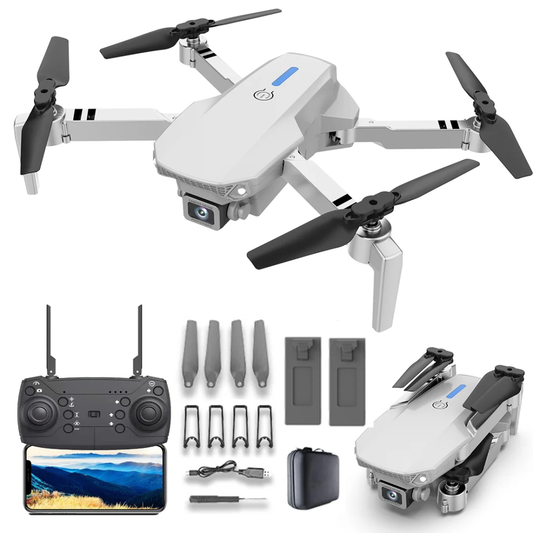 Drone Plegable Con Cámara Wifi 2.4g Fpv Control Altura E88 PRO
