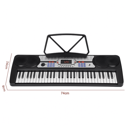 Teclado Organeta Meike Mk-4300 Piano Electronico 54 Teclas
