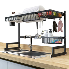 Escurridor De Loza Lavaplatos Organizador Utensilios Cocina 85CM