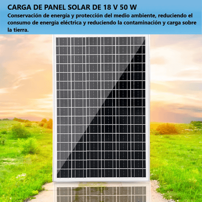 Batería Solar Estación De Carga Portatil 12v 60.000mah Panel