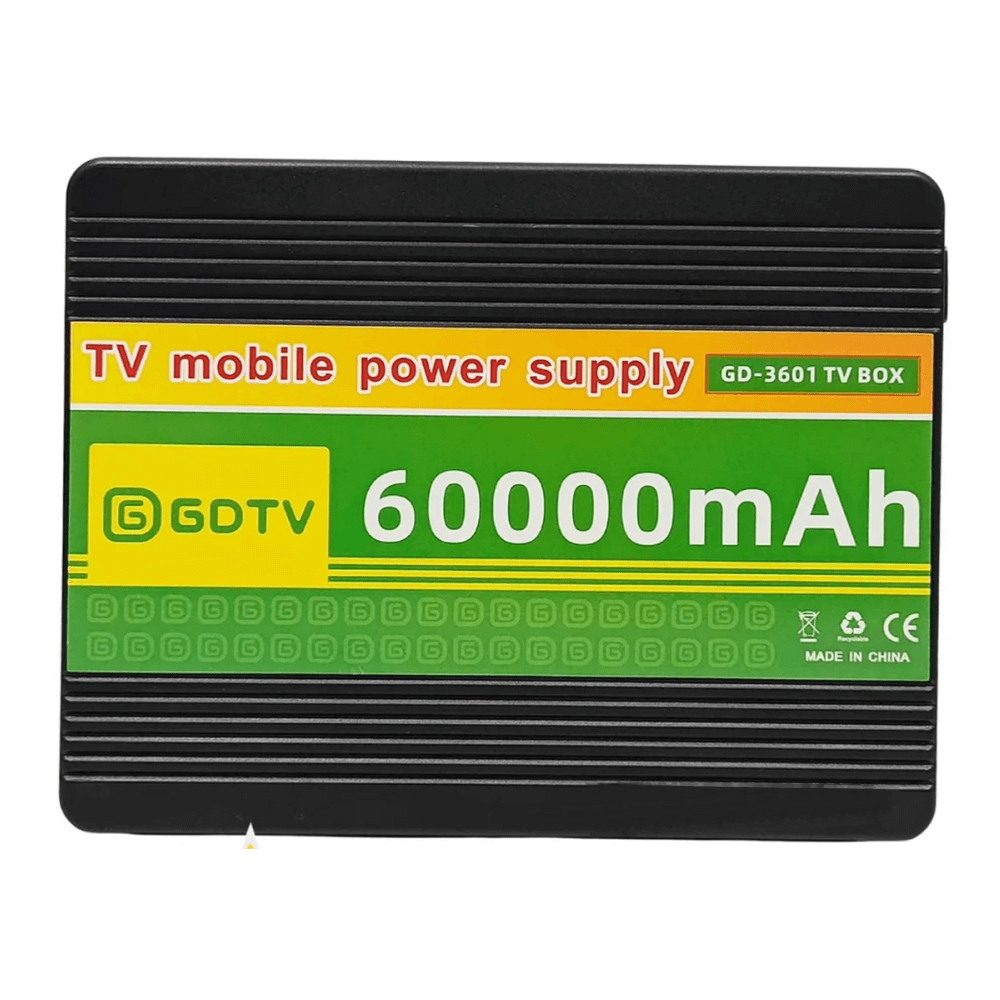 Batería Solar Estación De Carga Portatil 12v 60.000mah Panel