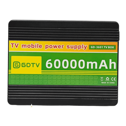 Batería Solar Estación De Carga Portatil 12v 60.000mah Panel