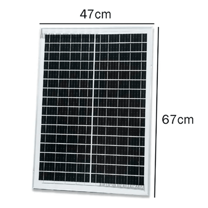 Batería Solar Estación De Carga Portatil 12v 60.000mah Panel