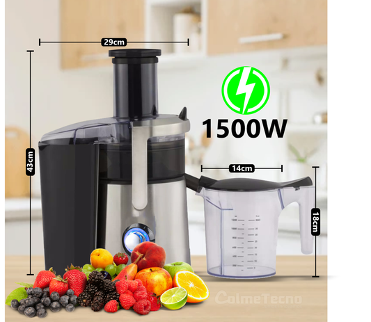 Maquina Exprimidora Extractor De Jugos Eléctrico 1500watts