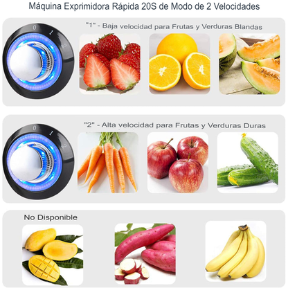 Maquina Exprimidora Extractor De Jugos Eléctrico 1500watts