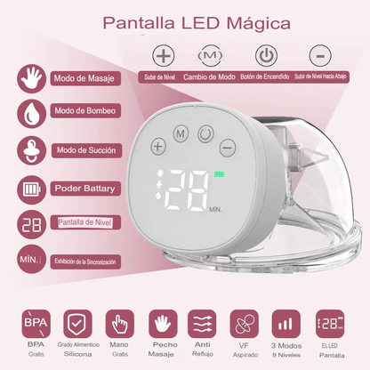 Extractor De Leche Materna Electrico Portable Manos Libres