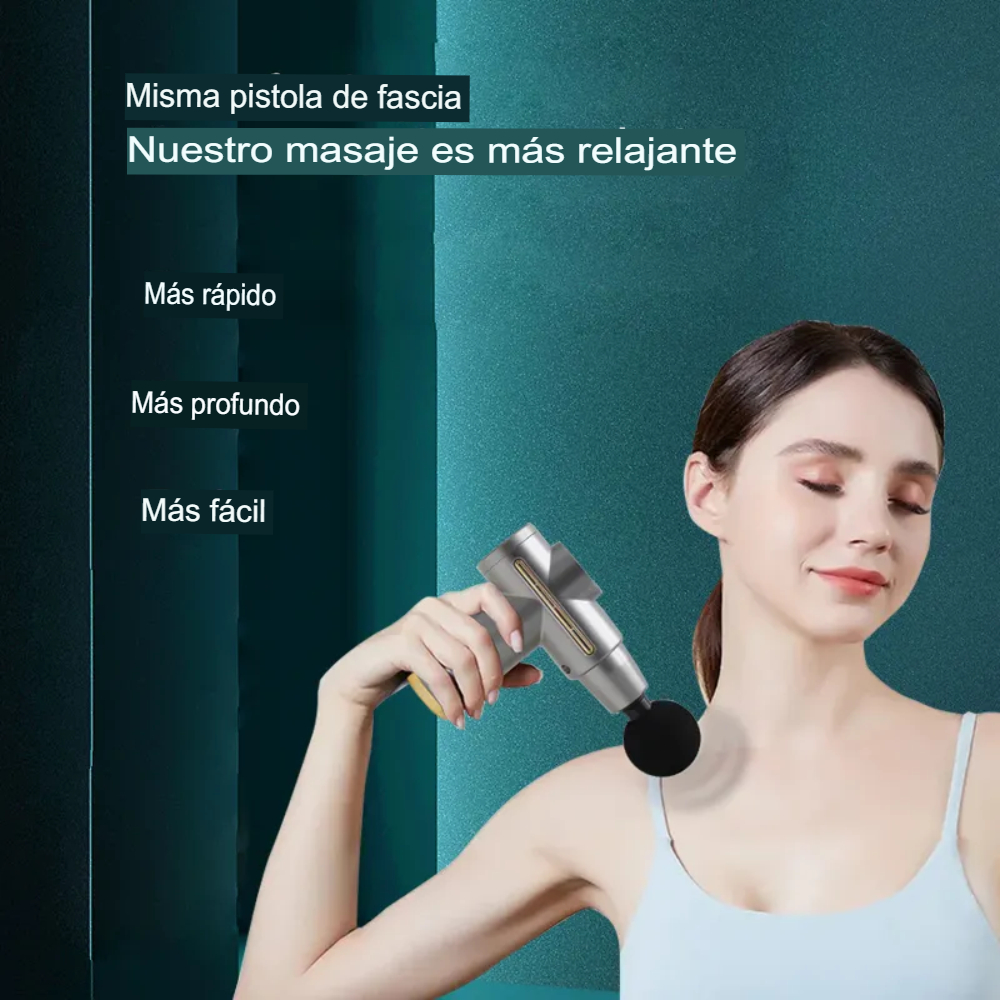 Masajeador Muscular Corporal Recargable Fascial Gun Ds-118