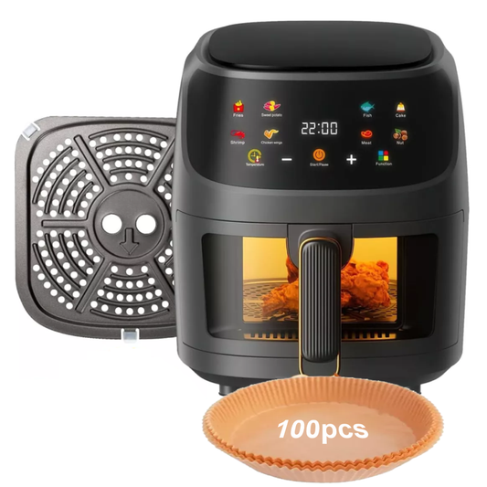 Freidora De Aire 10litros Xhome 2400w Pantalla Táctil Digital