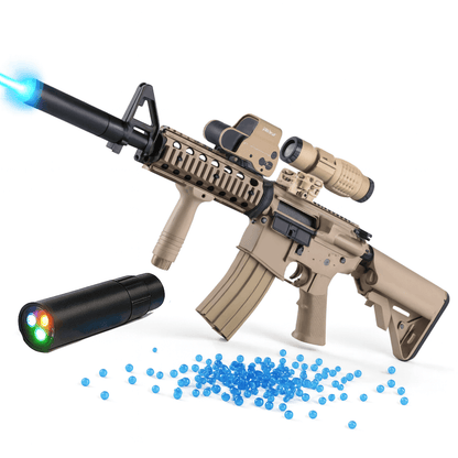 Rifle De Juguete Hidrogel Fusil De Orbeez M4a1 + Silenciador