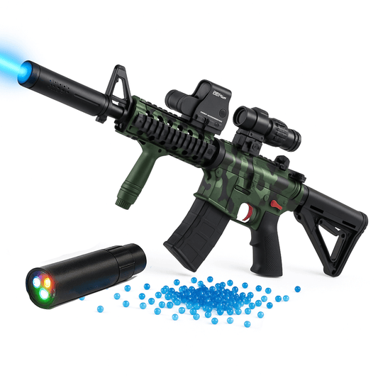 Rifle De Juguete Hidrogel Fusil De Orbeez M4a1 + Silenciador