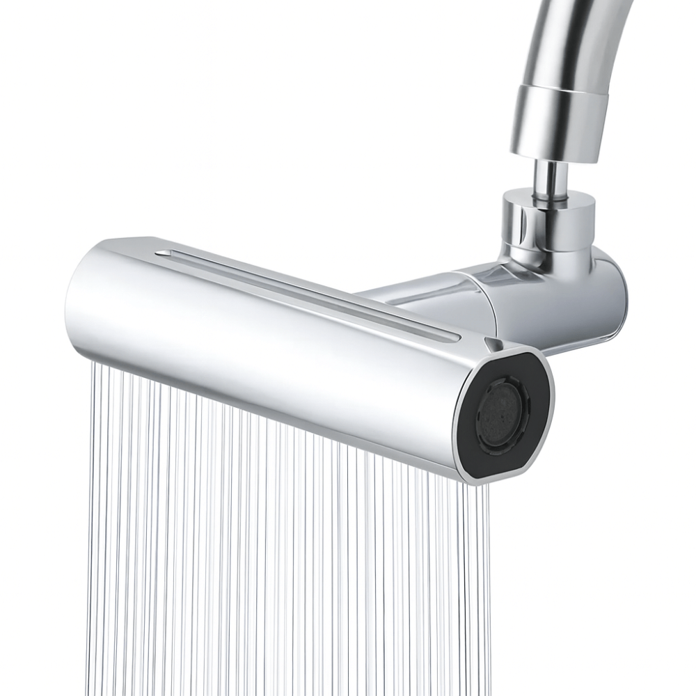 Grifo Giratorio 360 Extensor Llave Cocina Universal 4 En 1