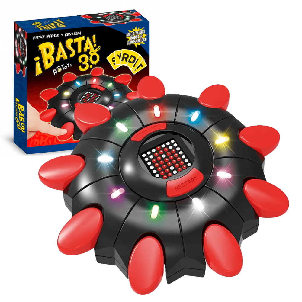 Juego De Mesa Basta 3.0 Interactivo Agilidad Mental Luces