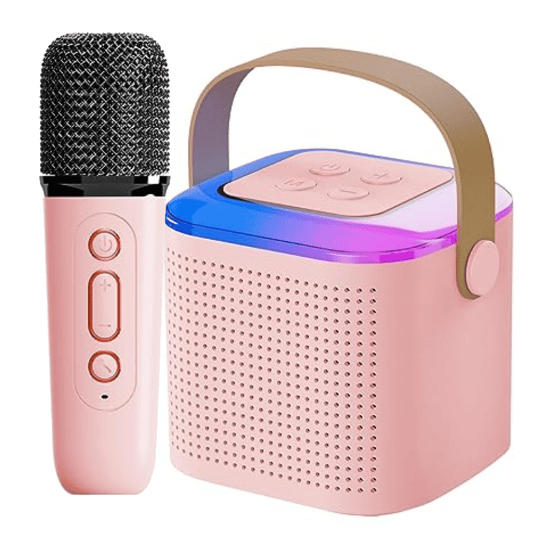 Microfono Inalambrico Karaoke Bluetooth Y Bocina Diversion