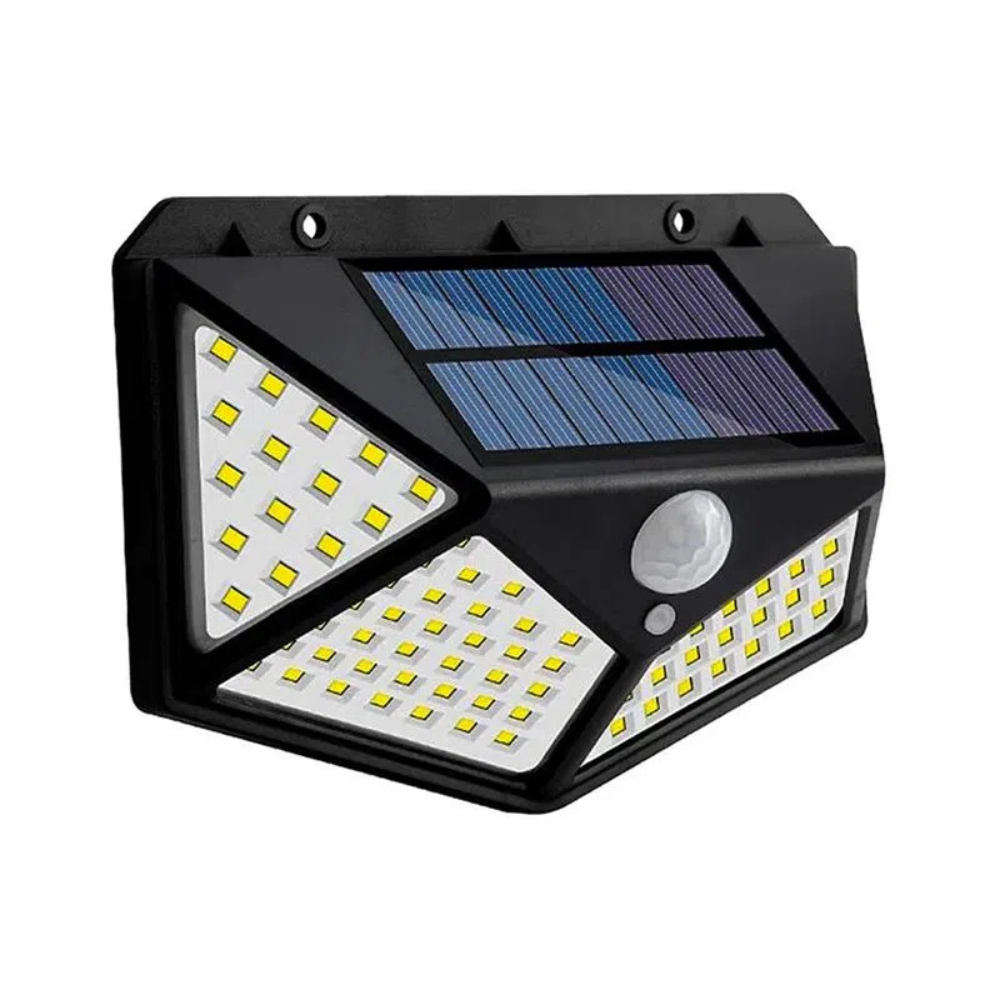 100W Lampara Solar Luces De Calle225 LED Con Sensor Para Exterior Patio  Jardin