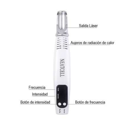 NEATCELL Laser Eliminador Tatuajes Acne Manchas Luz Azul
