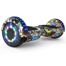 Malumeta Eléctrica Monopatin Hoverboard Bluetooth Led 8 Inch