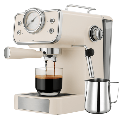 Maquina De Café Espresso Capuchino Cafetera 20 Bar Renahouse + Espumador