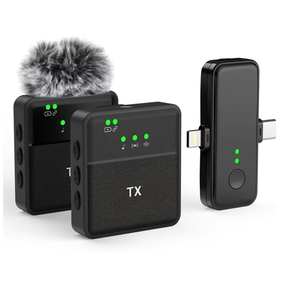 Microfono Inalambrico Solapa Receptor Tipo C/lightning SX31 – COLMETECNO