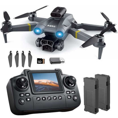Mini Drone 3 Cámara Wifi 1080p FPV Pantalla Brushless Z3 MAX