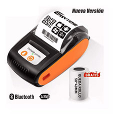 Mini Impresora Termica Portátil Recibos 58mm Bluetooth Pt210