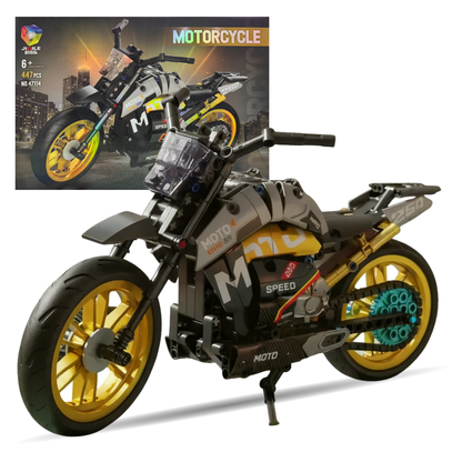 Moto Armable Superbike Bloques Construcción Armatodo 447 Pcs