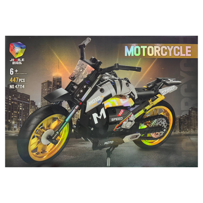 Moto Armable Superbike Bloques Construcción Armatodo 447 Pcs