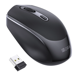 1hora Mouse Inalambrico Receptor Usb Ultra Silencioso Rat001