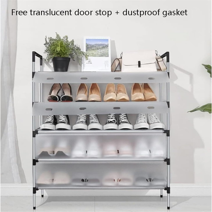 Estante Zapatos Organizador Zapatero Anti Polvo Tapa 5 Nivel