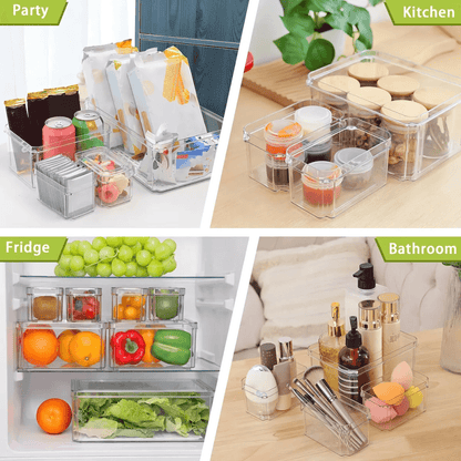 Organizador Nevera Cocina Fruta Set 7 Contenedores Apilables