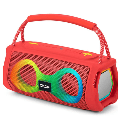 Parlante Recargable Altavoz Bluetooth Speaker Rgb Okop Kp812