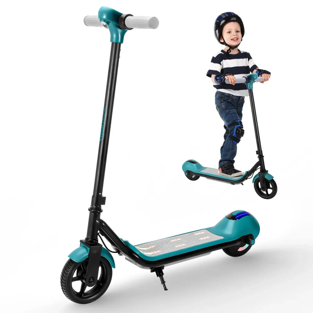 Patineta Scooter Electrica Niños 6-12 años Luz Bluetooth E7