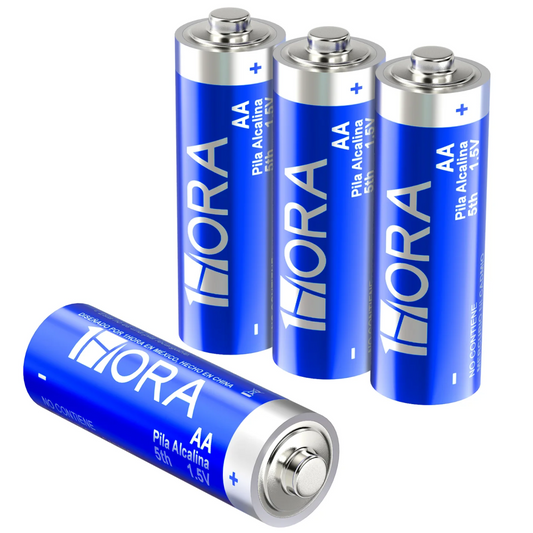 Blíster 4 Pilas Baterías Alcalinas 1hora Doble AA 1.5v Gar136