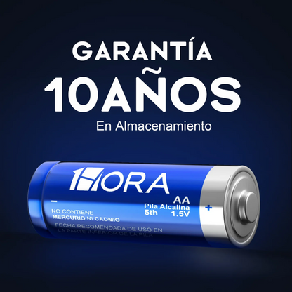 Pack 40 Pilas Baterías Alcalinas 1hora Doble Aa Lr03 1.5v