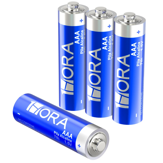 Blíster 4 Pilas Baterías Alcalinas 1hora Triple AAA 1.5v Gar135