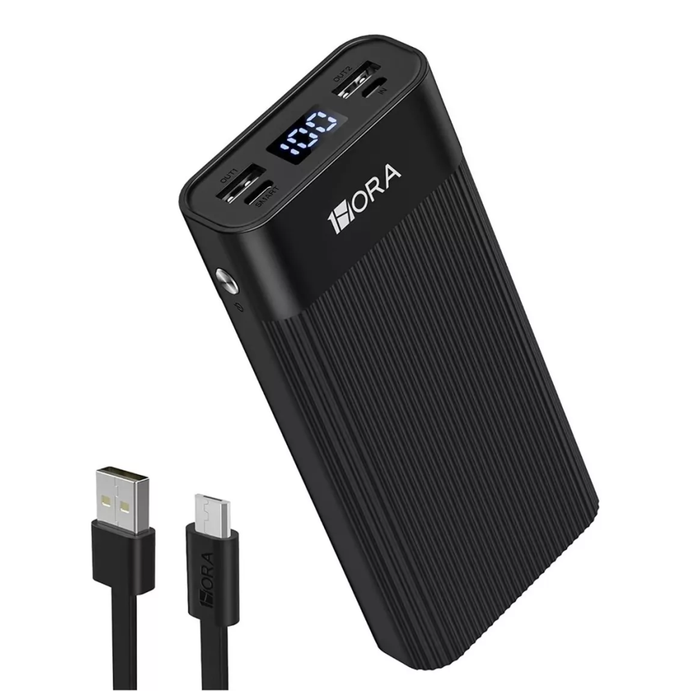 1Hora Power Bank Batería Portátil 20.000mah Real USB Gar117 – COLMETECNO