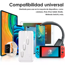 Power Bank 10000mah Batería Externa Carga Rápida 4 Puertos