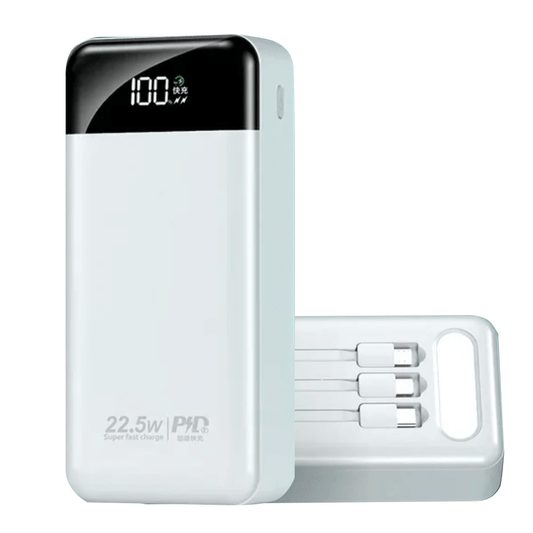 Power Bank Batería Portátil 22.5w Pd Carga Rápida 20000mah
