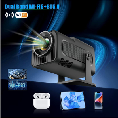 Proyector Portátil Smart Hy320 Android 11 Wifi Bt5.0 300ansi