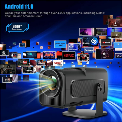 Proyector Portátil Smart Hy320 Android 11 Wifi Bt5.0 300ansi