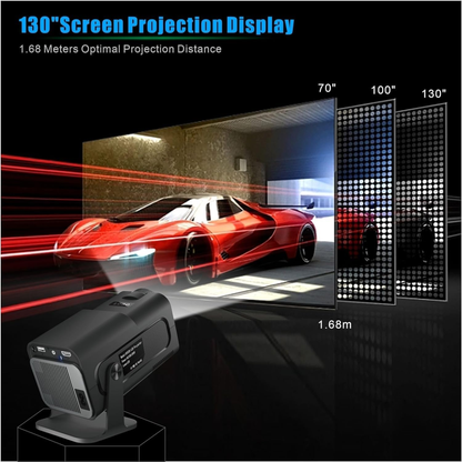 Proyector Portátil Smart Hy320 Android 11 Wifi Bt5.0 300ansi