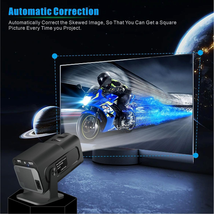 Proyector Portátil Smart Hy320 Android 11 Wifi Bt5.0 300ansi