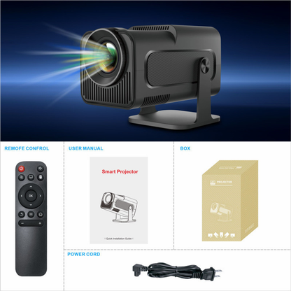 Proyector Portátil Smart Hy320 Android 11 Wifi Bt5.0 300ansi